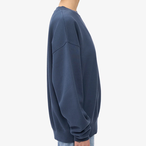 เสื้อสเวตเชิ้ตคอกลมผ้าฝ้าย 100% แบบกำหนดเองสำหรับผู้ชาย พิมพ์ลายกราฟิกด้านหน้า มีซับใน สำหรับฤดูหนาว ขายส่ง เสื้อสเวตเชิ้ตเรียบง่ายลำลอง - Product Image 3