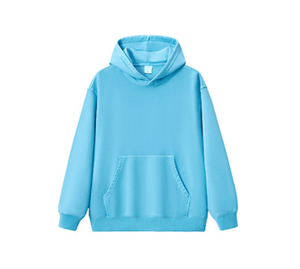 Sweat-shirt à capuche beige pour homme, coupe ample, en coton French Terry, décontracté, avec poche, pour l'automne - Product Image 6