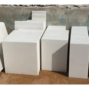 Mármol Blanco Natural Indio Pulido, Resistente al Agua, para Pisos de Baños, Cocinas, Villas y Escaleras - Product Image 3