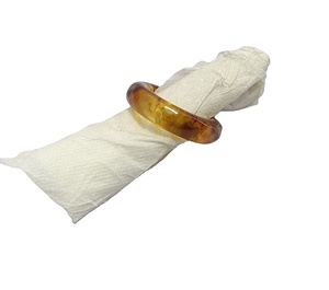 Handcrafted Eco-Friendly Resin Napkin Rings in Creative Colors Patterns for Wedding <b>Party</b> <b>Table</b> Decoration Stocked for Hotels - Product Image 1