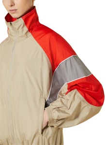 Ensemble de survêtement pour femme, taille plus, bloc de couleur, coupe-vent, personnalisé, léger, imperméable, respirant, nylon, polyester - Product Image 4