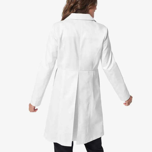 Blouse médicale en coton tissé imperméable, personnalisable avec logo, douce et respirante, unisexe, pour médecin, détection d'aiguilles - Product Image 3