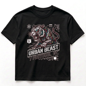 เสื้อยืดผู้ชายทรงสุภาพ แขนสั้น คอกลม ทรงปกติ ผ้าฝ้ายเจอร์ซีย์ 100% เป็นมิตรกับสิ่งแวดล้อม ยับยาก ระบายอากาศได้ดี สีดำ สีขาว - Product Image 3