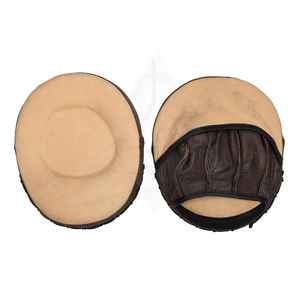 Professional MMA Kick Boxing Training Gear PU Leather <b>Focus</b> <b>Pad</b> Mitts with Adjustable for Strap Customizable Options - Product Image 5