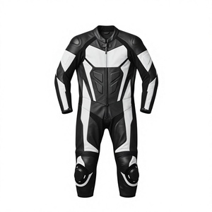 Unisex Made to Measure Racing Jumpsuit/Traje Cowhide/Kangaroo Leather Track Racing Suit With Hump CE <b>Protectors</b> - Product Image 1