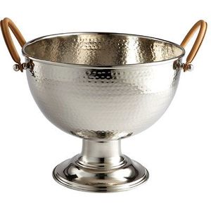 Bol à compote en métal doré de luxe, style vintage, sur piédestal, pour centres de table de mariage, bols à vin décoratifs pour présentation - Product Image 3