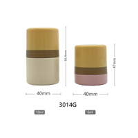 Flacon de poudre libre personnalisé avec logo, 6ml/10ml, pour cosmétiques, avec houppette, poudre capillaire tendance avec applicateur éponge