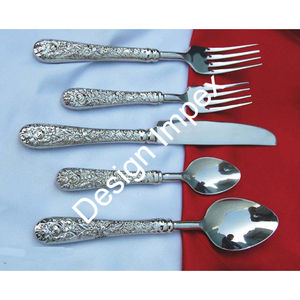 Graver Design Miroir Poli Couverts Ensemble Haute Qualité En Acier Inoxydable Argenterie Et Couverts Premium Couverts Décor À La Maison - Product Image 1
