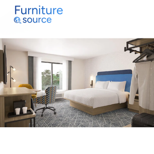 Muebles de Hotel Elegantes Hampton Inn - Muebles de Hotel de Lujo de MDF para Diseño de Dormitorio Moderno - Muebles de Hotel Hechos en Vietnam - Product Image 1