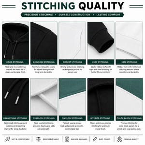 Sudaderas duraderas para hombre hechas de material de mezcla de algodón básico que garantiza suavidad duradera y comodidad informal. - Product Image 5