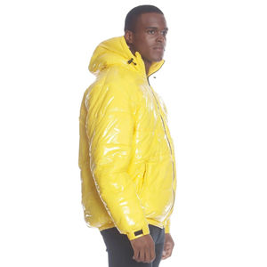 2026 Custom Wholesale Outdoor Light Warm Custom Logo Nylon Black Stand Collar Winter Thick Cotton Filled <b>Fleece</b> Jackets Unisex - Product Image 2