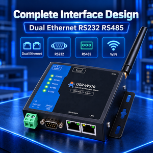 USR-W610 RS232 Rs232 to Ethernet Converter RS485 to Ethernet Converter RJ45 Wireless WIFI Server Converter Built Web Server - Product Image 6