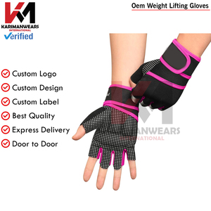 ถุงมือออกกำลังกายแบบกำหนดเองสำหรับผู้ชายและผู้หญิง ยกน้ำหนัก ป้องกันข้อมือ จับกระชับ ออกกำลังกาย ฟิตเนส ขายส่ง - Product Image 2