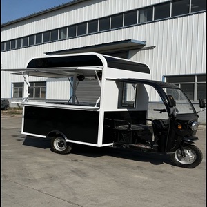 Carrito de Comida Eléctrico Avanzado con Diseño de Tres Ruedas, Remolque Portátil de Catering Móvil para Venta de Comida al Aire Libre - Product Image 5
