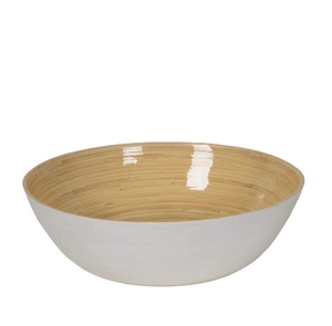 Vente en gros best-seller Bol en fibre filée de bambou durable couleur personnalisée pour saladier bol végétalien sain panier de fruits - Product Image 5