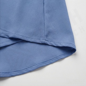 Nouvelle Arrivée - Abaya Femme Personnalisée Couleur Unie Style Ample Manches Longues Robe Plissée Musulmane Brodé Vêtement Féminin - Product Image 6