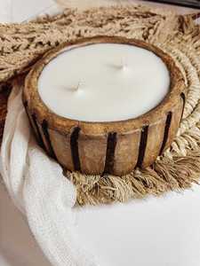 Venta al por Mayor de Velas en Recipientes de Madera Royal Artisans – Decoración Rústica Ecológica y Sostenible para el Hogar, Regalo - Product Image 5