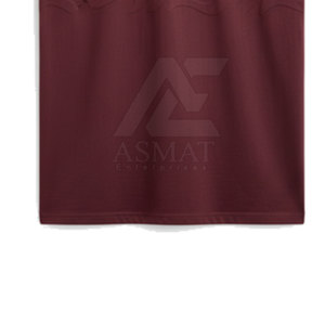 T-shirt pour homme en coton texturé avec motif en relief, décontracté, à porter tous les jours, confortable, style streetwear - Product Image 5