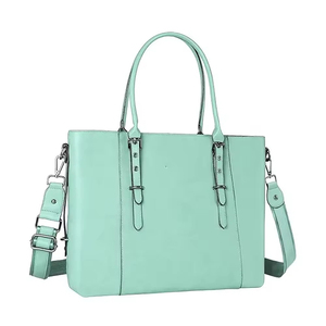 Sac fourre-tout en cuir PU pour femme avec bandoulière amovible, grande capacité, style classique, fermeture à fermoir, sac à main décontracté pour usage quotidien - Product Image 2