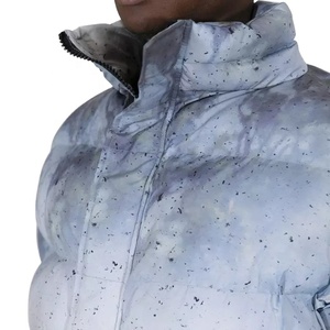 Winter Customized Sublimation Printed Puffer <b>Jacket</b> Quilted Padded <b>Jacket</b> Bubble <b>Jacket</b> <b>Men</b> - Product Image 3