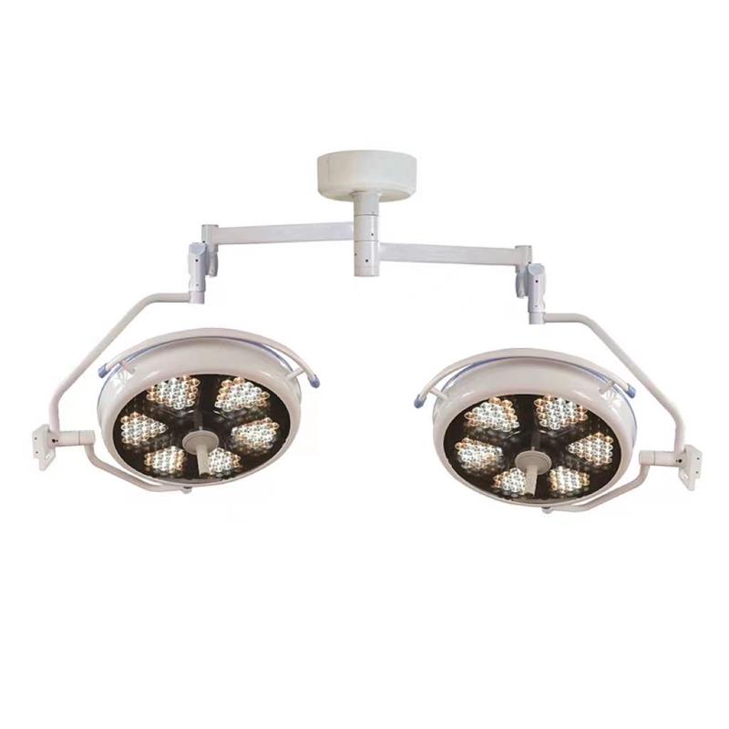 MN-LED7070 Salle d'opération Utilisation Lampe d'opération LED à double bras sans ombre de haute qualité avec ampoules LED importées d'Allemagne