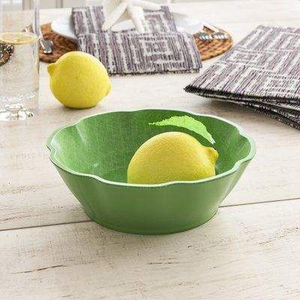 Bol en résine élégant de bonne qualité, résistant à la chaleur, compatible lave-vaisselle, fait main, couleur verte naturelle, bol profond pour la cuisine et la table - Product Image 4