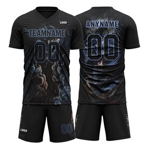 Camiseta de Fútbol Personalizada con Nombre, Número y Logotipo para Hombre y Jóvenes, Venta al Por Mayor OEM - Product Image 1