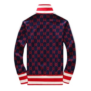 Survêtements d'hiver respirants personnalisés avec impression GG par sublimation, coupe vintage, coupe-vent, couleur unie, grandes tailles, 100 % polyester polaire, OEM - Product Image 5