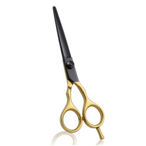 Nouvelle conception, ciseaux de coiffure personnalisés avec logo, 5,5 pouces, ciseaux professionnels pour barbier, ciseaux pour la coupe de la barbe, lame en acier inoxydable, lame tranchante - Product Image 5