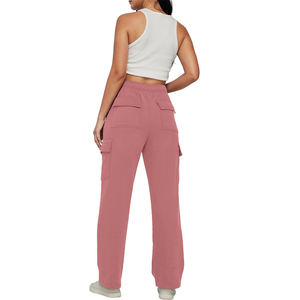 <b>Women</b> Summer Casual Corduroy Capri <b>Pants</b> High-Waisted Mid-Waist Drawstring <b>Lounge</b> <b>Pants</b> Animal-Print Loose Wide Leg high Quality - Product Image 2