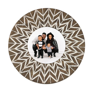 Premium Quality Unique Design <b>White</b> Wash Color 100% Natural Handcrafted Mango Wood Photo <b>Frame</b> for Home Decoration - Product Image 1