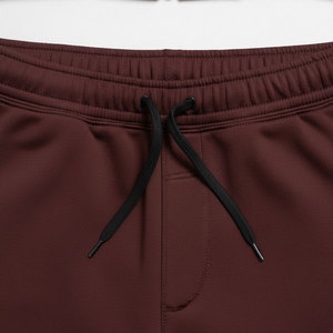 ชุดวอร์มสีแดงเลือดหมูแบบยูนิเซ็กซ์ ผลิตตามสั่งพร้อมโลโก้และแบรนด์ส่วนตัว ผ้าเนื้อหนาปานกลาง เสื้อฮู้ดซิปแบบโอเวอร์ไซส์ และกางเกงจ็อกเกอร์ จากผู้ผลิต - Product Image 6