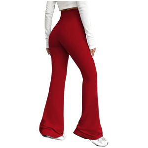 <b>Women</b> Straight Leg Sweatpants Premium Cotton Jogger Pants Relaxed Casual <b>Trousers</b> Drawstring Waist Soft <b>Lounge</b> Bottoms Gym - Product Image 3
