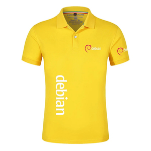 Camisa de Manga Corta de Algodón Blanca para Hombre FASHIONNEWS, con Estampado del Logotipo Debian, Transpirable, Corte Regular, Cuello Clásico, Estilo Hawaiano - Product Image 4