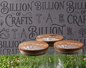 Maßgefertigte Runde Plexiglas-Aufbewahrungsbox für Pralinen, Süßigkeiten und Festtagsgeschenke - Product Image 3