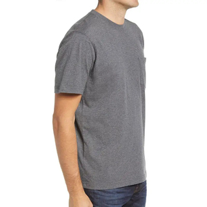 Camiseta de algodón personalizada de alta calidad a precio económico para hombre, camiseta lisa 100% algodón para imprimir, camiseta de moda para hombre - Product Image 2