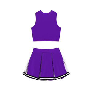 Personalized <b>Cheerleading</b> Uniform Dress for Girls Women and Teams Custom Logo Heat Transfer Printed High Quality - Product Image 4