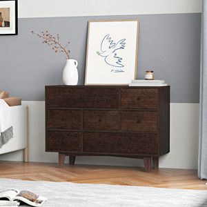 Auburn Retro manico in legno massello cassettone verniciato a spruzzo Bar Buffet stoviglie armadietti per sala da pranzo cucina corridoio - Product Image 3