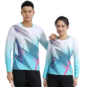 Imprimir camisa de tenis de manga de secado rápido camisetas de bádminton 2024 nueva moda coreana voleibol tenis camiseta jersey - Product Image 1