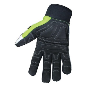 Unisex Leather Full Finger <b>Driving</b> <b>Gloves</b> with Touchscreen Function and Hook & Loop Closure for Outdoor Use - Product Image 5