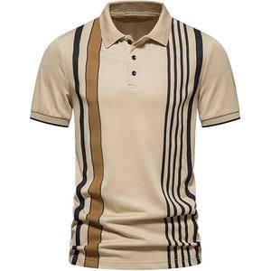 Chemises polo boutonnées pour hommes, manches courtes, décontractées, confortables, coupe ajustée, athlétiques, pour le tennis, le golf, t-shirts à col - Product Image 2