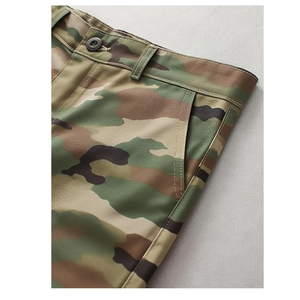 Men's <b>Waterproof</b> Winter Casual Hunting Pants Soft Shell Fabric Print Pattern Mid Waist Button Fly Closure-for Running Streetwear - Product Image 3