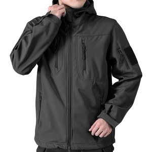 Getro Sports <b>Mens</b> Hooded Waterproof Softshell <b>Jacket</b> Winter Sherpa <b>Lined</b> Durable Comfortable Stylish Custom Logos Colors - Product Image 6