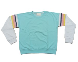 Sweat-shirt décontracté à manches longues en coton 100% lourd, imprimé et lavé, personnalisé - Product Image 3