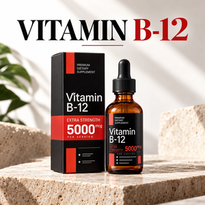 Gouttes de Vitamine B12 Marque Blanche OEM 5000mcg Force Maximale Soutien Énergétique Complément Santé Formule Personnalisée Logo Personnalisé - Product Image 4
