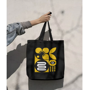 Pinnacle Bharat Foldable Eco-friendly Cotton <b>Canvas</b> <b>Tote</b> Bag Drawstring Custom Logo Custom Color Reusable Promotional Gift Bulk - Product Image 2