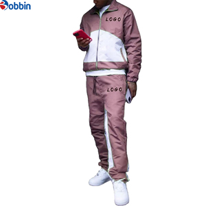 Conjunto Deportivo Personalizado de Chaqueta Cortavientos y Pantalones para Hombre, Color Verde y Blanco, con Cremallera Completa, Estilo Deportivo Informal - Product Image 4