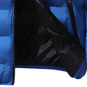 Ventes en gros de vestes matelassées pour hommes de haute qualité à 100%, nouvelle conception personnalisée, vestes d'hiver coupe-vent en duvet de plumes pour hommes - Product Image 2