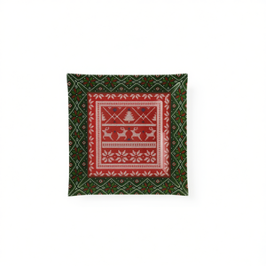 Assiette en verre Excelsa automne-hiver 30xH2.5x30 cm multicolore pour la table de fête - Product Image 3