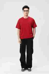 T-Shirt Personalizzata in <span class=keywords><strong>Cotone</strong></span> <span class=keywords><strong>Mercerizzato</strong></span> Gassato con Finitura Lucida - Product Image 2